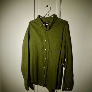 Bonobos Green Casual Button Down Shirt